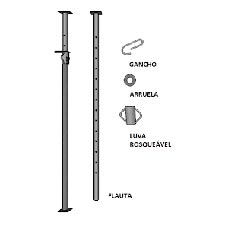 Escoramento de laje para alugar da Andaimes Garcia